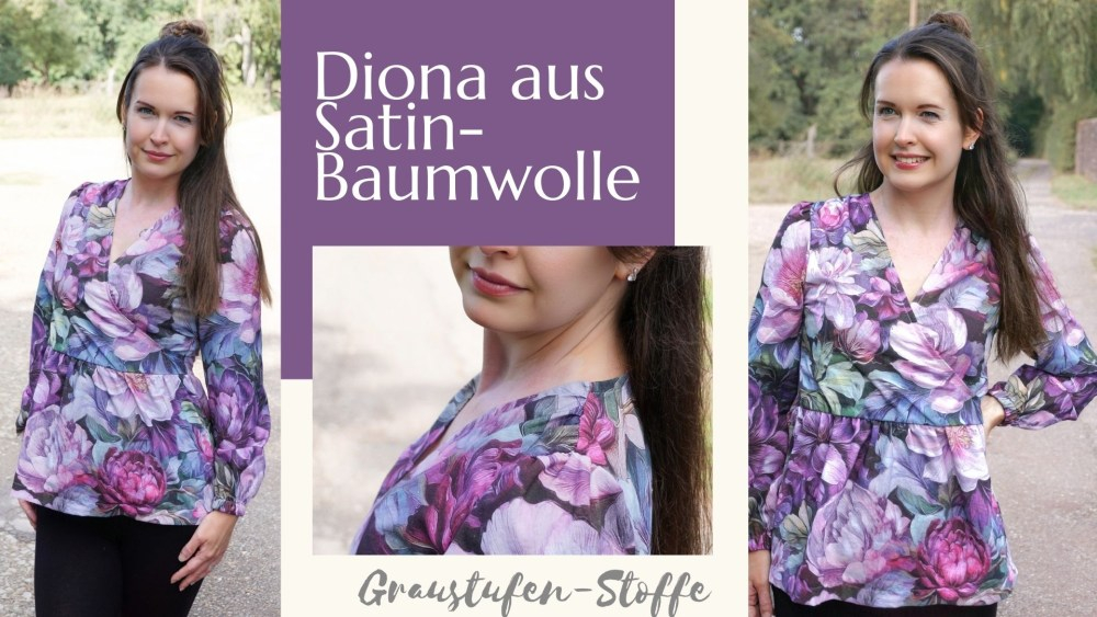 Schnittmuster Bluse  „Diona"  als Ebook
